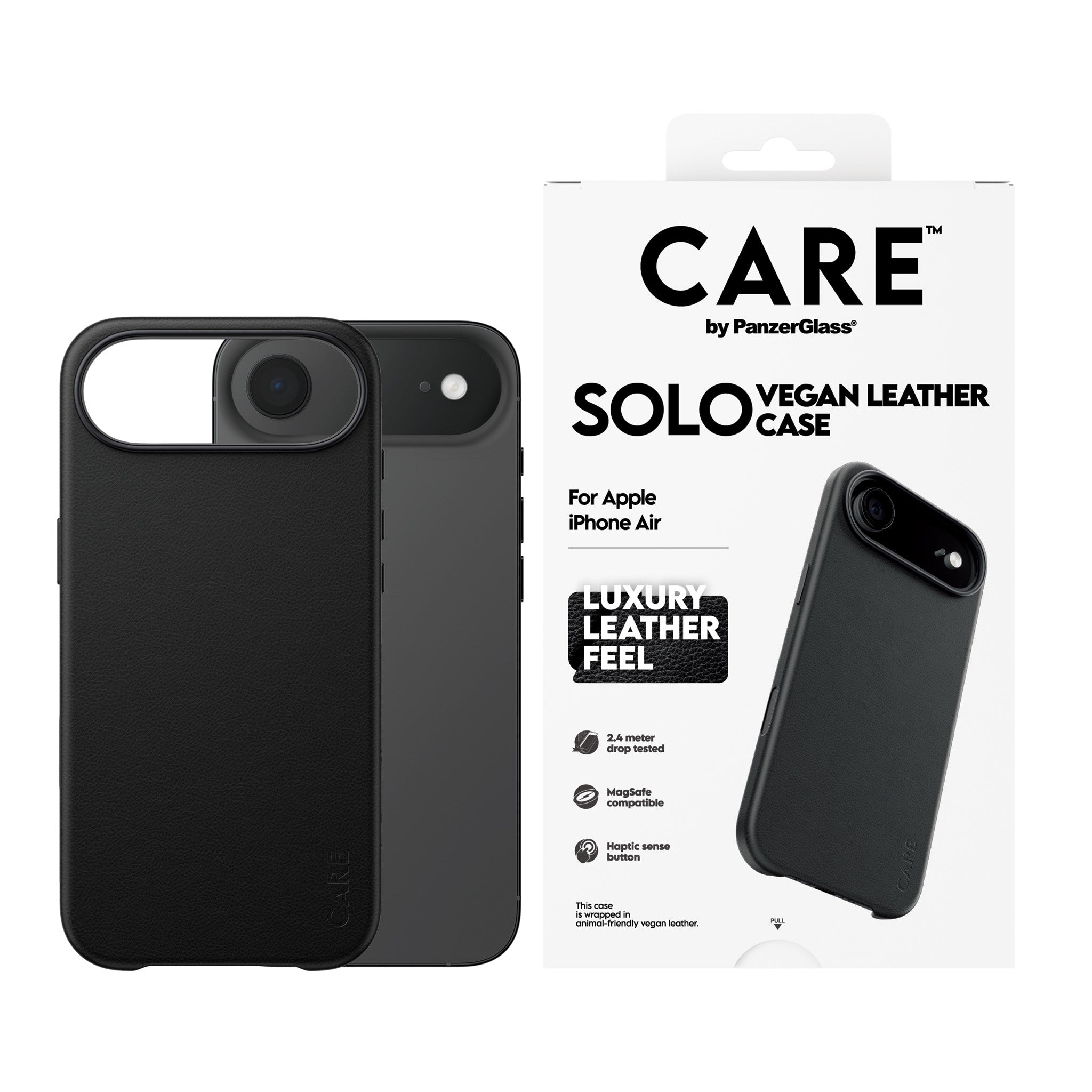CARE™ by PanzerGlass® Solo Case Schwarz iPhone Air